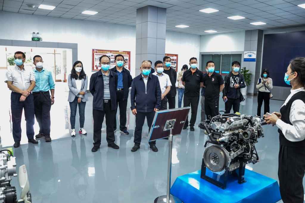 昆明市人大常委会相关向导到K8凯发·国际官方网站动力开展调研